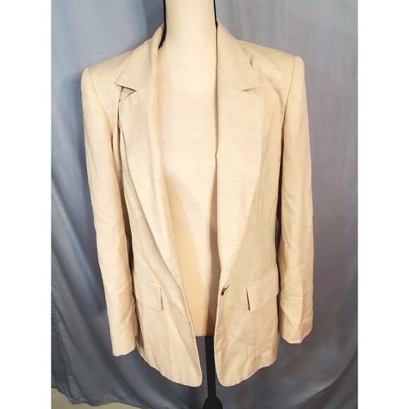 Pendleton Cream Blazer - Picture 2 of 7